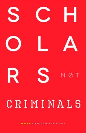 scholars not criminals graphic